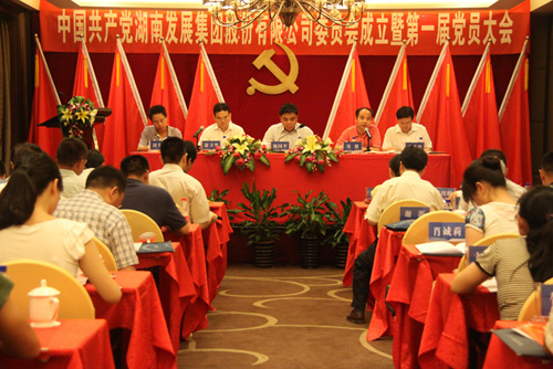 中共江南网页版委员会成立大会暨江南网页版第一届党员代表大会胜利召开