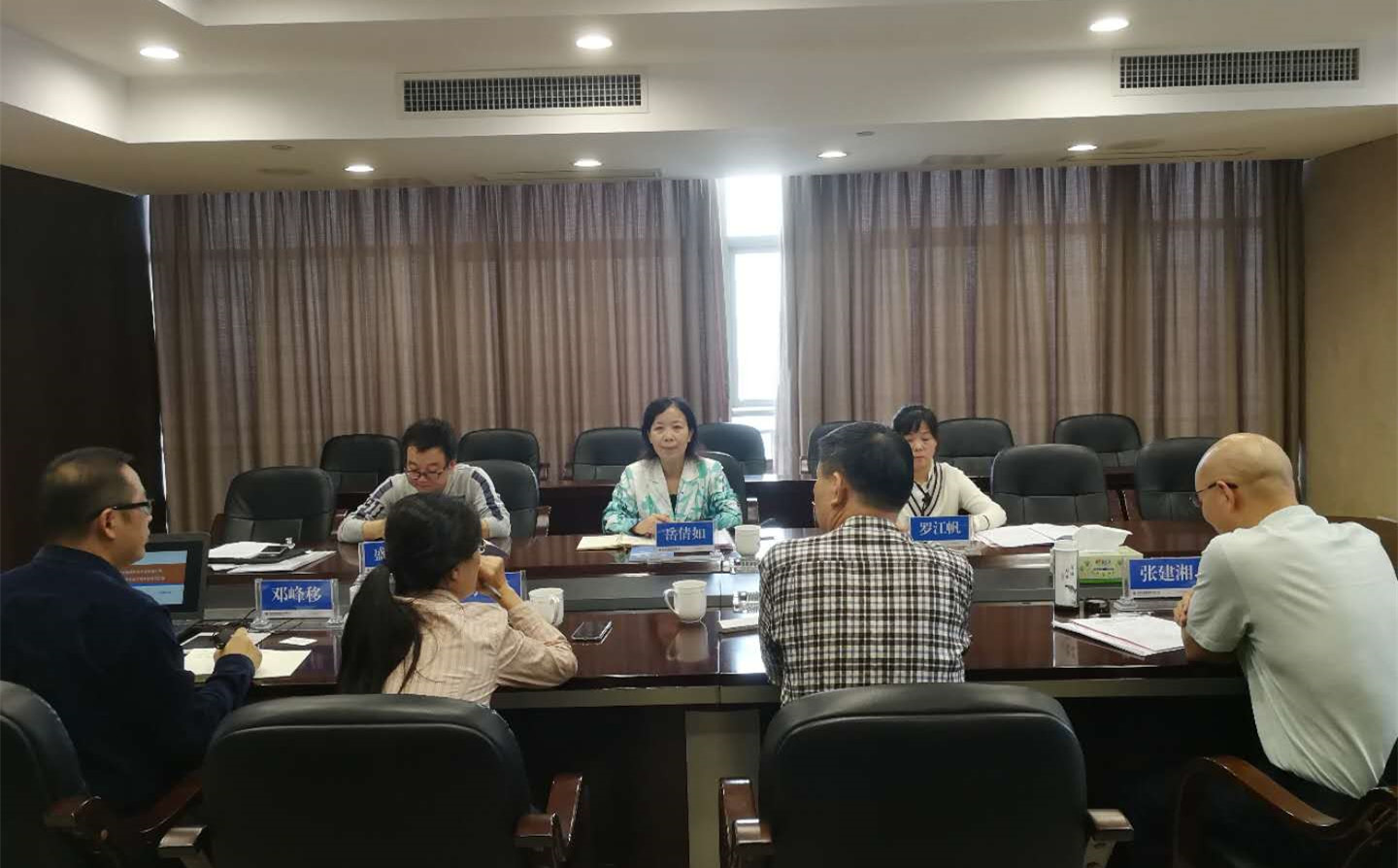 省国资委文明办莅临发展养老江南网页版检查指导省文明单位创建工作