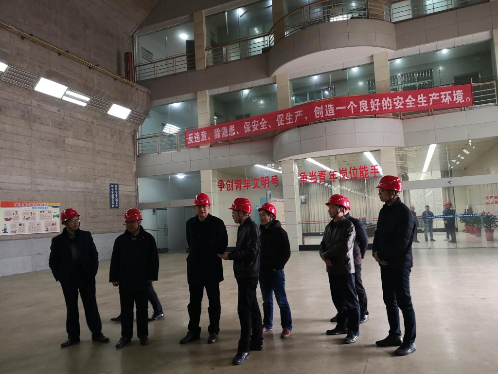发展集团总经理苏德辉春节前调研指导株洲航电分江南网页版安全生产工作