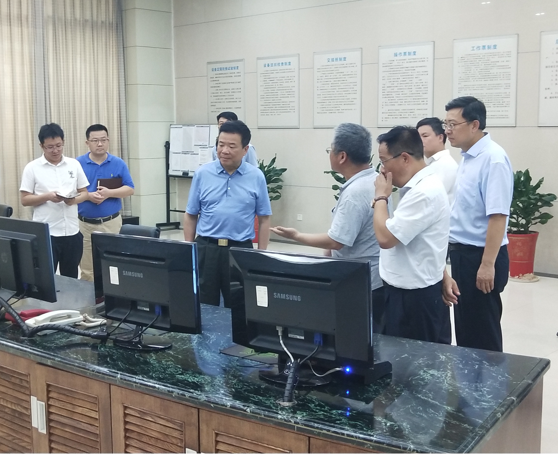 陈飞副省长到江南（中国）官方株洲航电枢纽考察调研