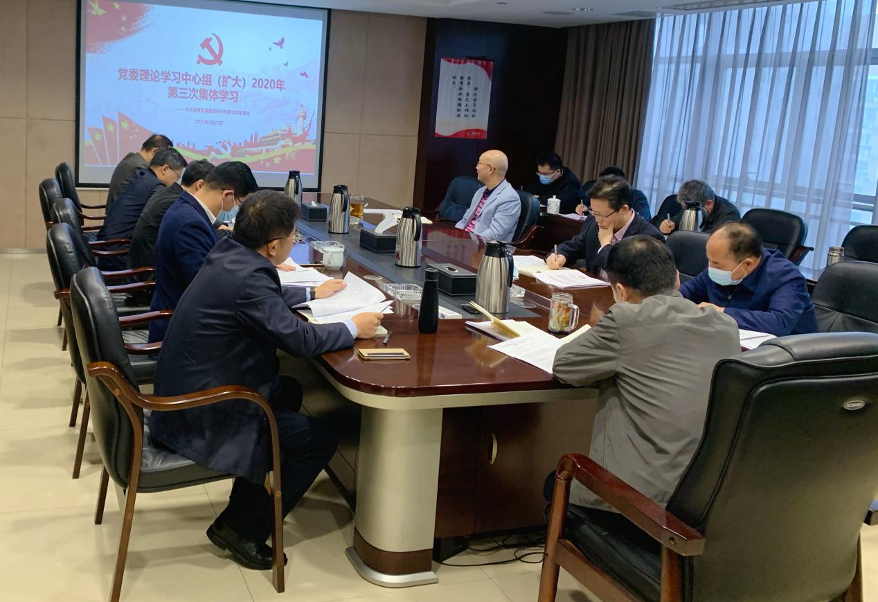 江南网页版召开2020年第3次党委理论学习中心组（扩大)学习会议