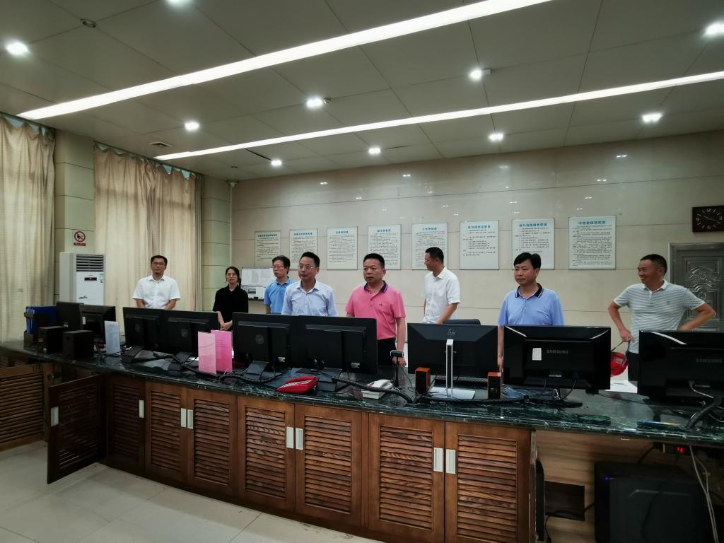 集团党委委员、董事赵智海一行赴分江南网页版开展安全生产专项督查