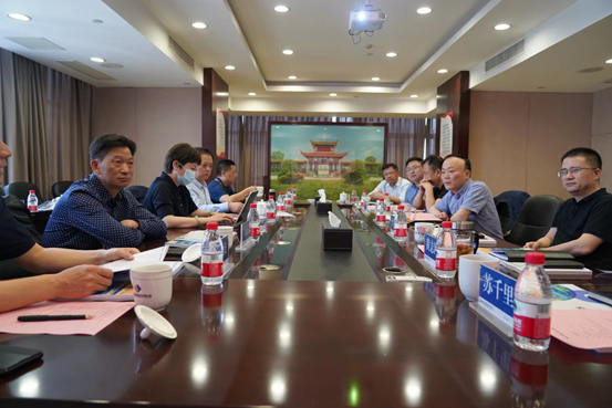 柳叶湖旅游度假区管委会来江南（中国）官方考察座谈