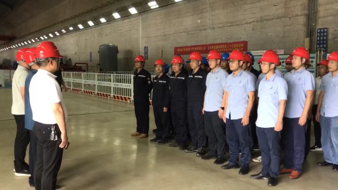 株洲航电分江南网页版首次水轮机大修圆满完成