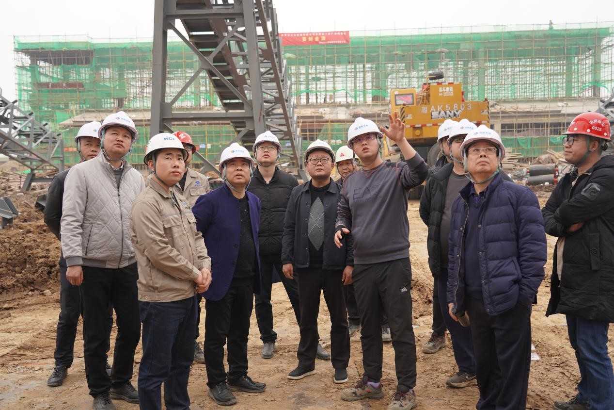 沅江市市长罗必胜调研江南（中国）官方沅江机制砂和砂石集散中心建设项目